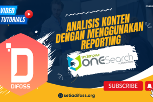 Analisis Konten Dengan Menggunakan Reporting Indonesia Onesearch