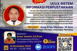 UI UX Sistem Informasi Perpustakaan