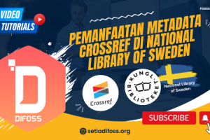 Pemanfaatan Metadata Crossref di National Library of Sweden