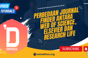 Perbedaan Journal Finder antara WOS, Elsevier dan Research Life